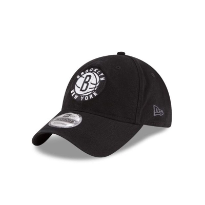 Brooklyn Nets Gorra | New Era NBA Core Classic 9twenty Adjustable Cap Mexico - Negros